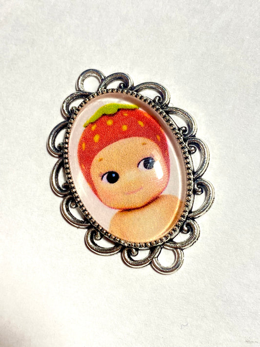 Strawberry Sonny Angel Pendant