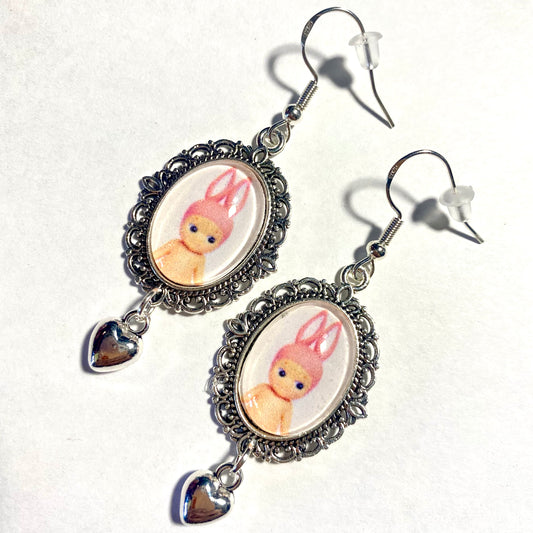 Bunny Sonny Angel Earrings