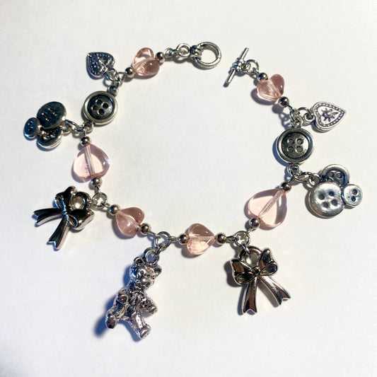 Buttons ‘n Bows Bracelet