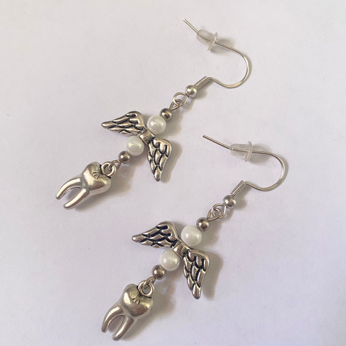 Tooth Fairy Earrings (white)